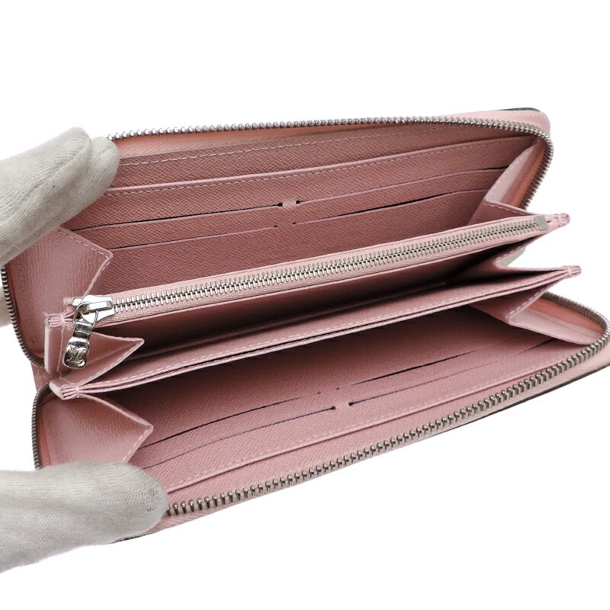 Louis Vuitton Pink Rose Ballerine Epi Leather Long Wallet