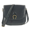Louis Vuitton Black Noir Epi Leather Shoulder Bag