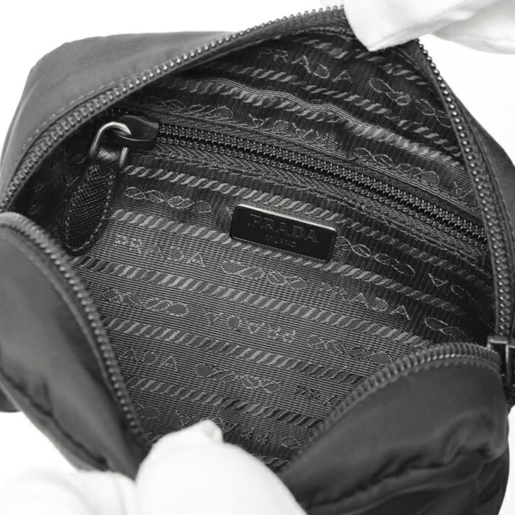 Prada Black Nylon Pouch
