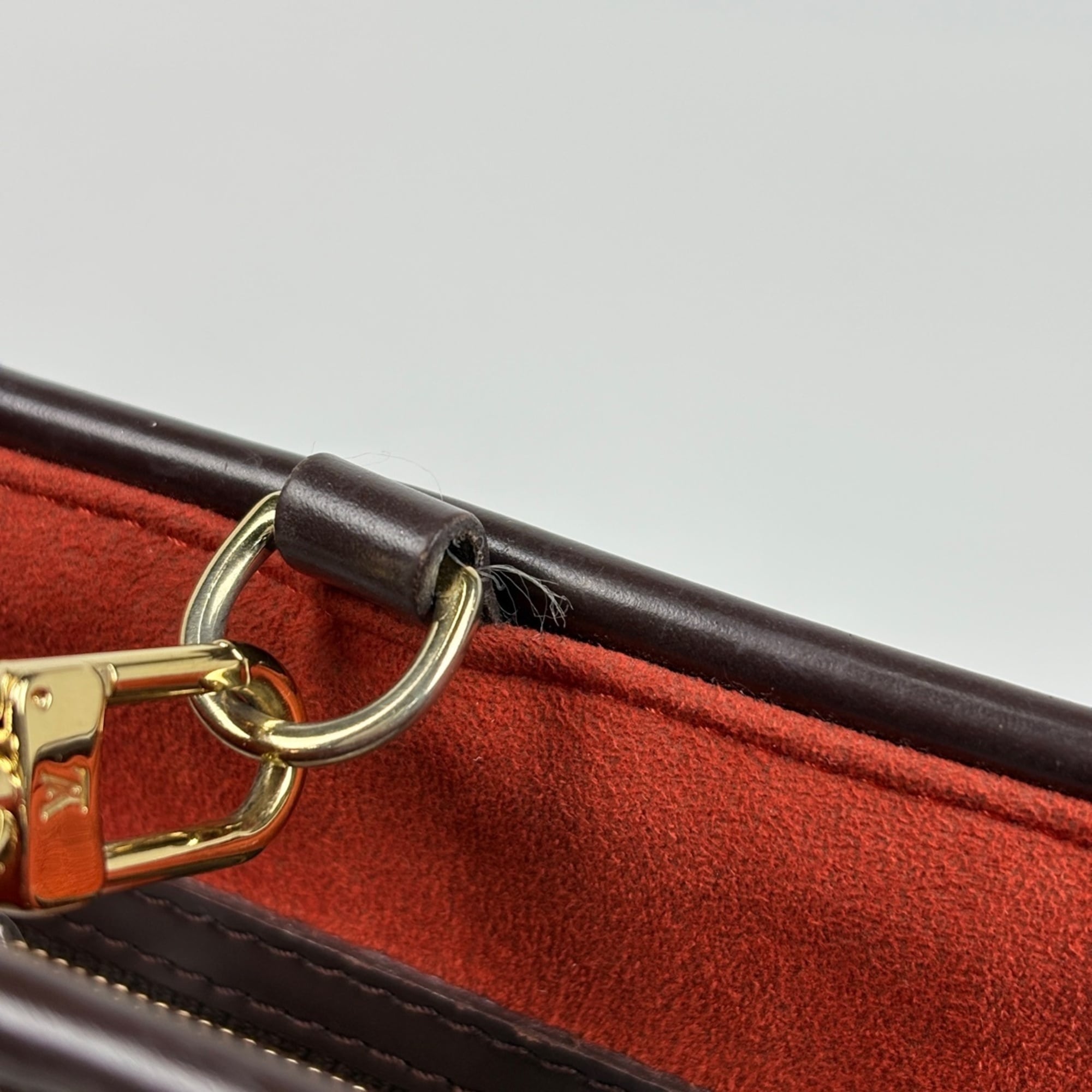 Louis Vuitton Brown Damier Canvas Handbag Shoulder Bag