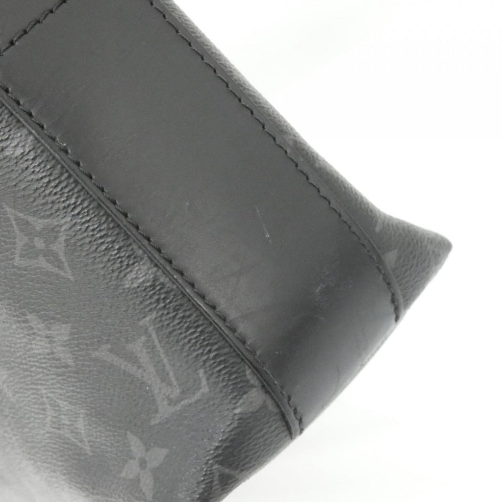 Louis Vuitton Black Coated Canvas Shoulder Bag