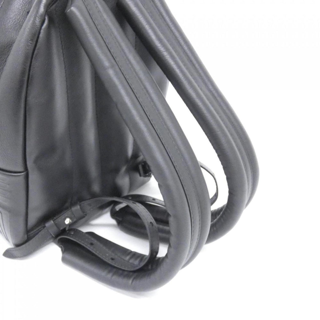 Louis Vuitton Black Leather Backpack