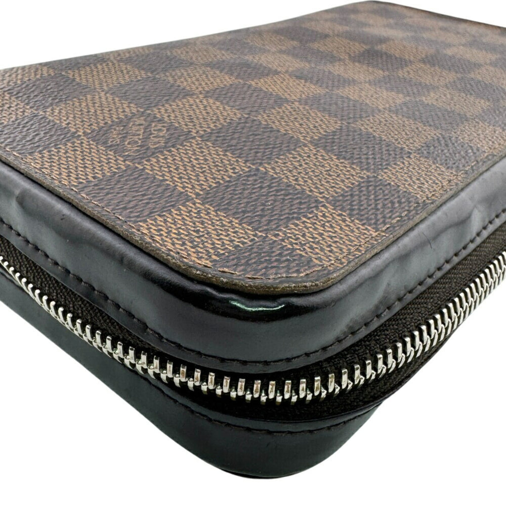 Louis Vuitton Brown Leather Long Wallet