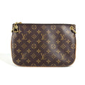 Louis Vuitton Brown Monogram Pink Monogram Pochette Shoulder Bag