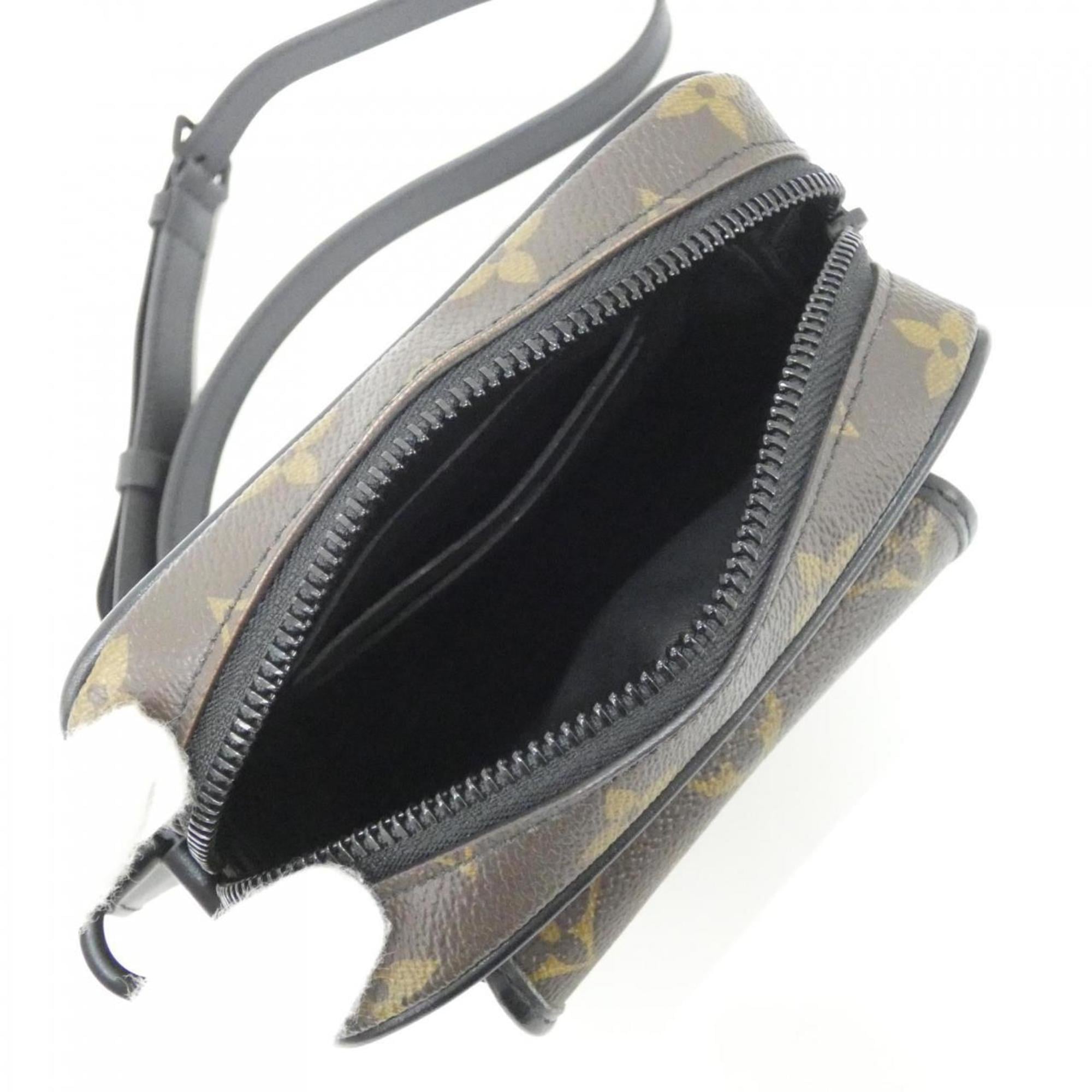 Louis Vuitton Marron Coated Canvas Shoulder Bag