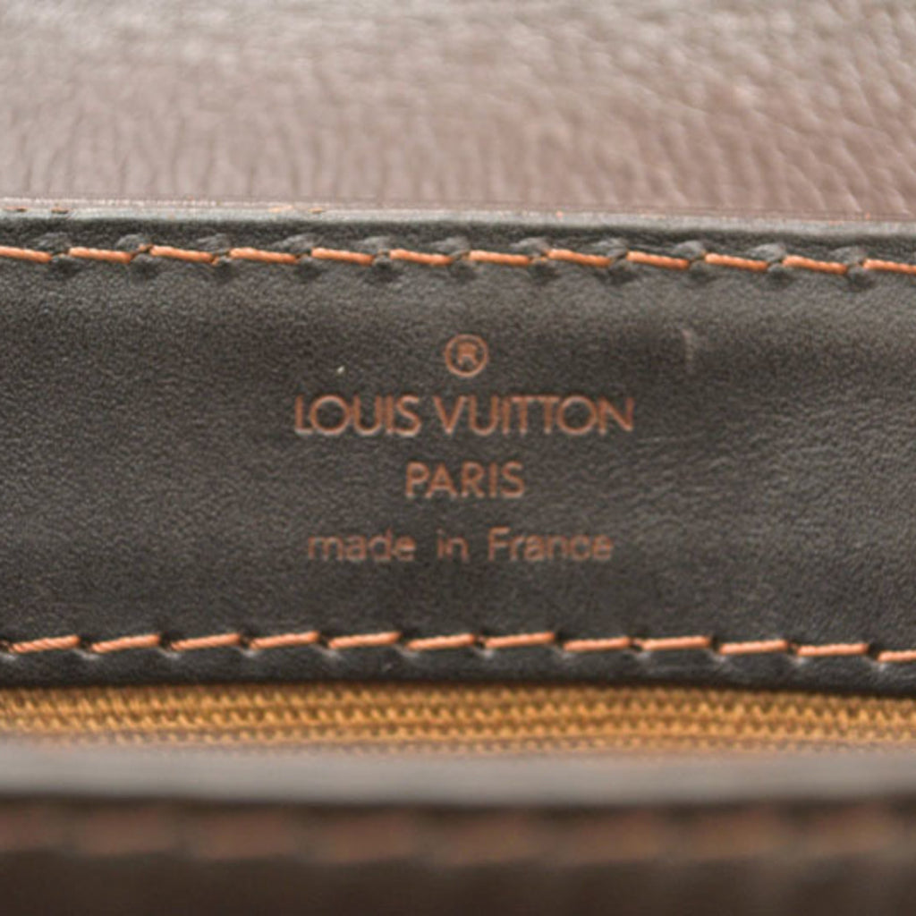 Louis Vuitton Coffee Utah Leather Shoulder Bag