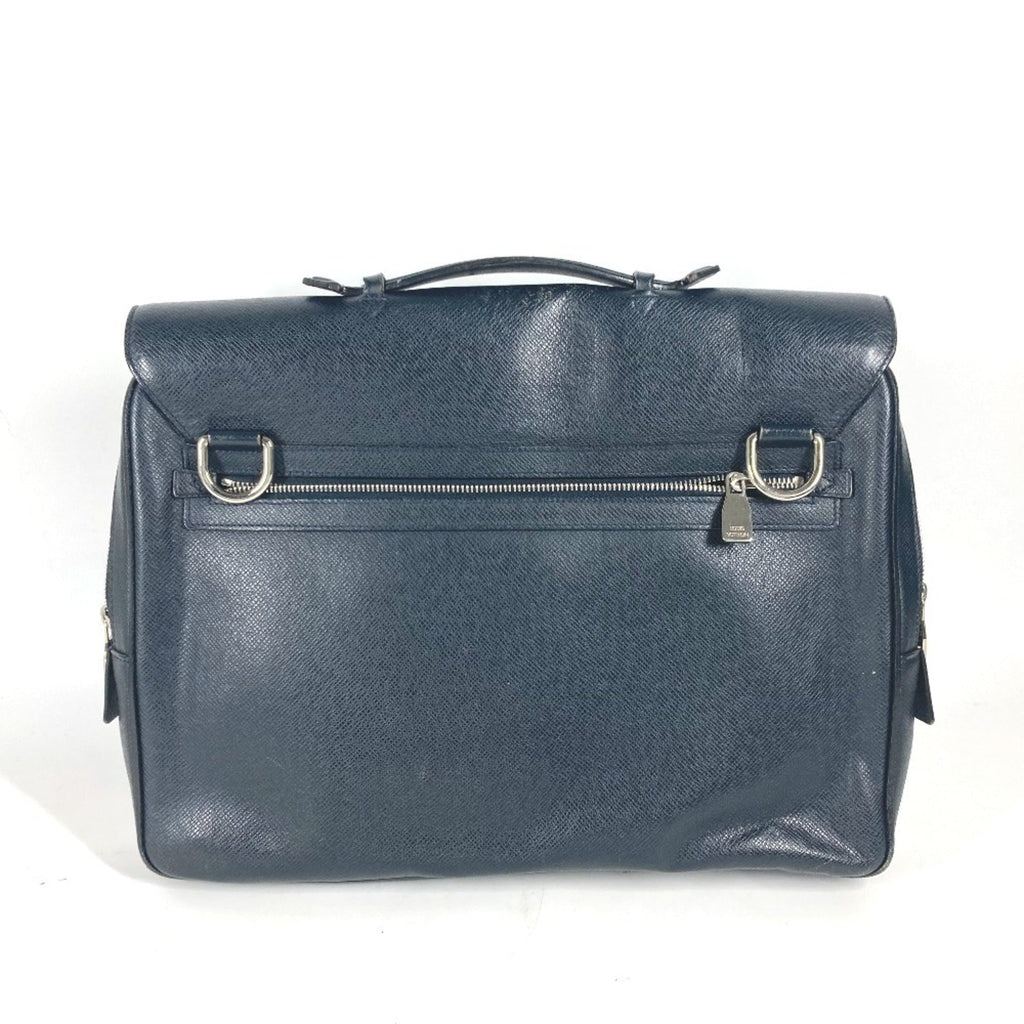 Louis Vuitton Boreal Dark Navy Taiga Leather Leather Briefcase