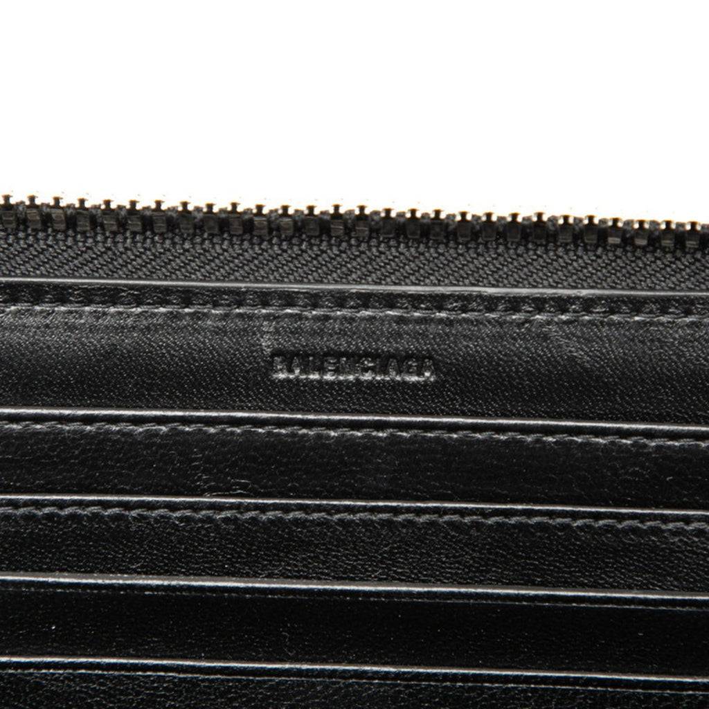 Balenciaga Black Leather Clutch Bag Shoulder