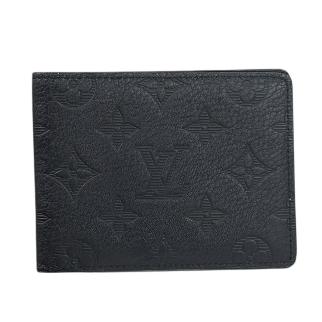 Louis Vuitton Black Leather Wallet
