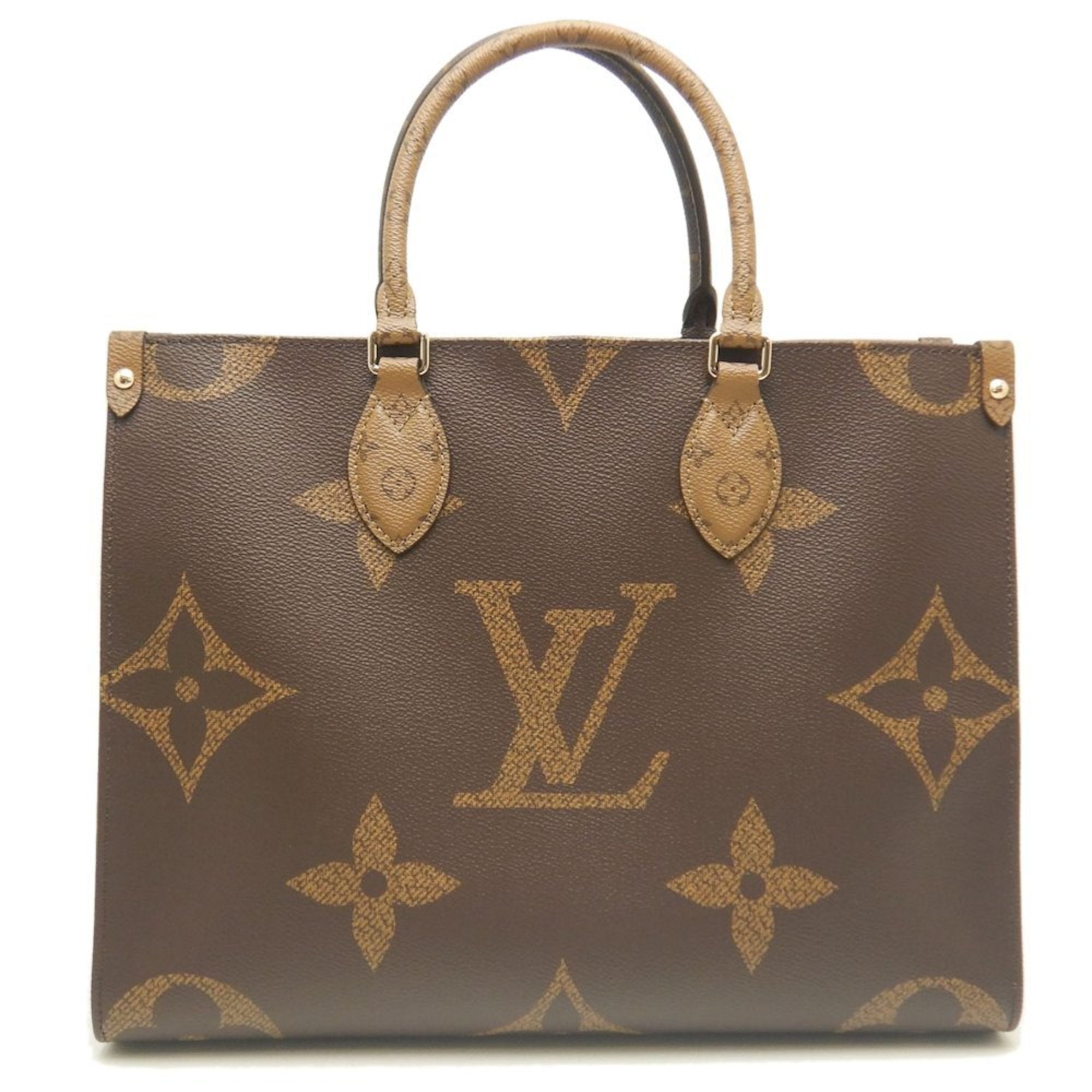 Louis Vuitton Brown Pvc Tote Bag