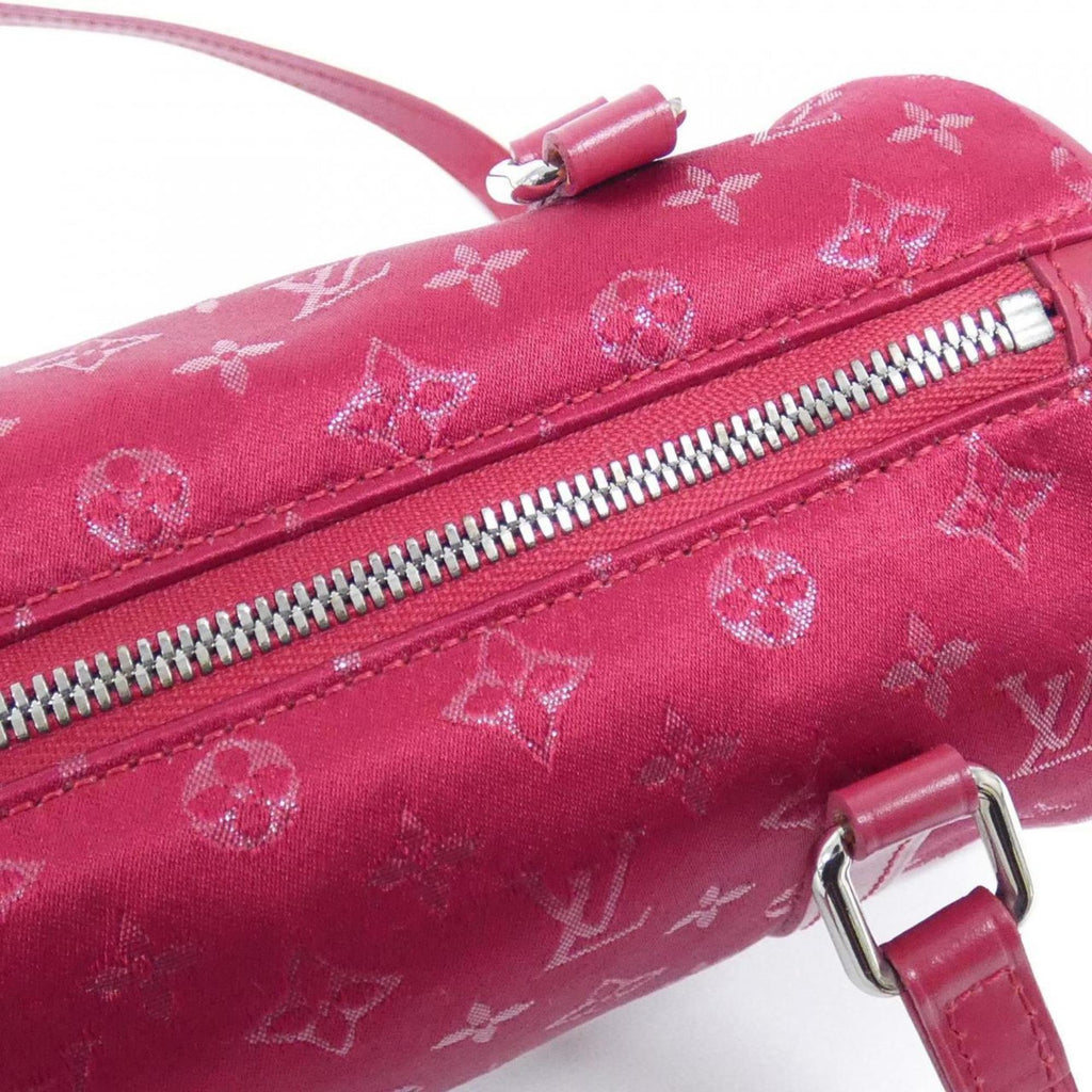 Louis Vuitton Red Color Satin Handbag