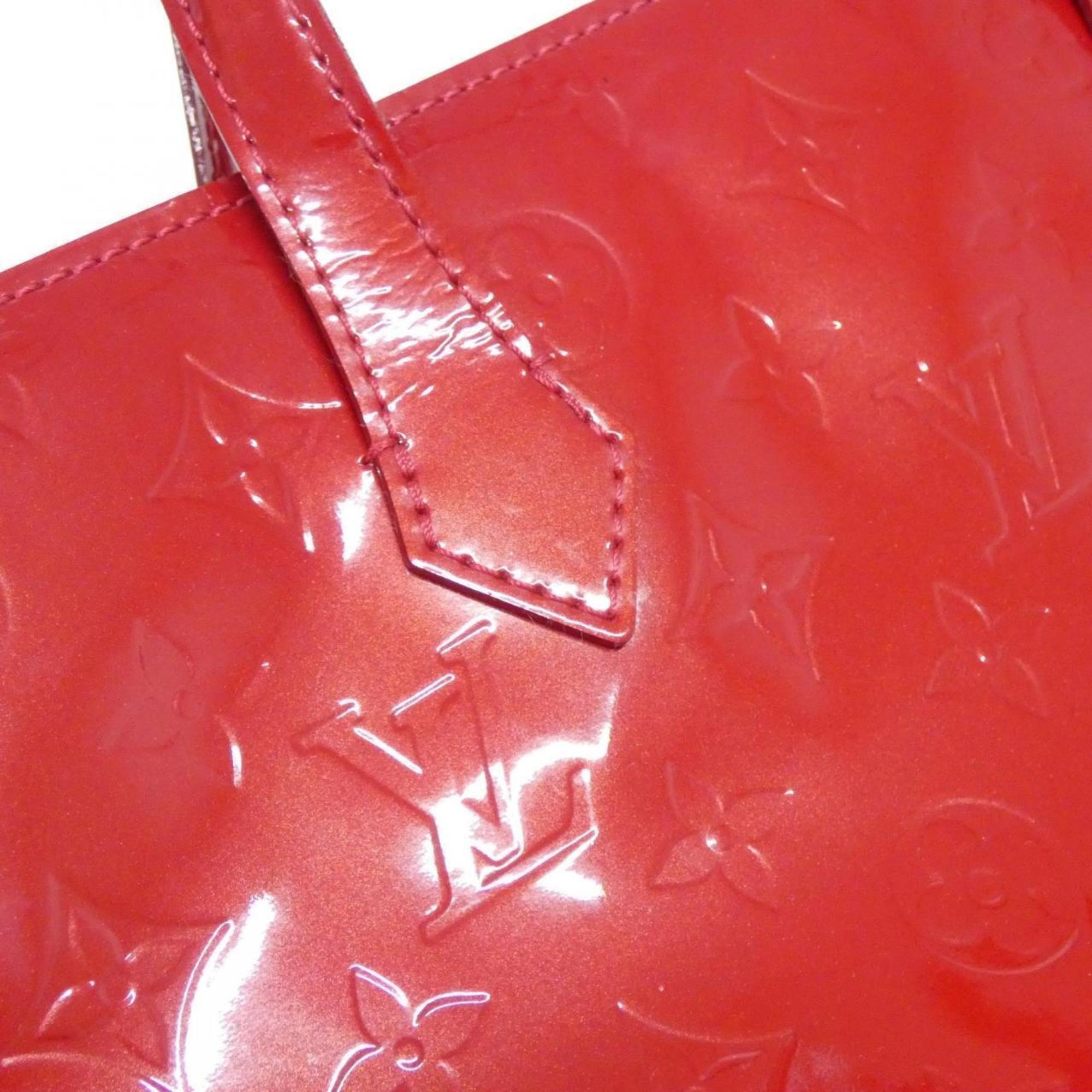 Louis Vuitton Pomme D'amour Red Color Leather Handbag