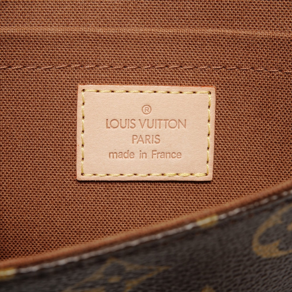 Louis Vuitton Monogram Brown Monogram Pochette Shoulder Bag