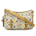 Louis Vuitton Blanc Multi-Color White Monogram Multicolore Shoulder Bag