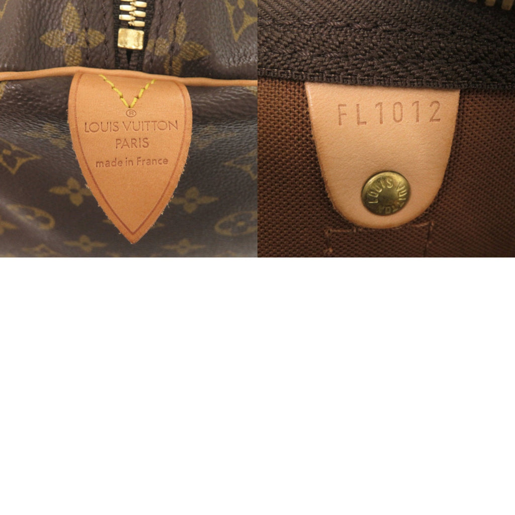Louis Vuitton Brown Monogram Canvas Boston Bag