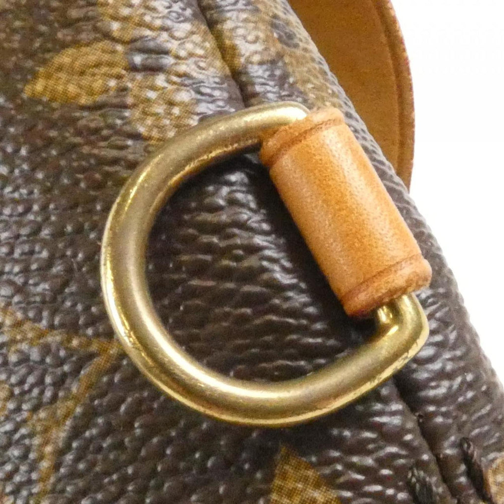 Louis Vuitton Brown Coated Canvas Handbag