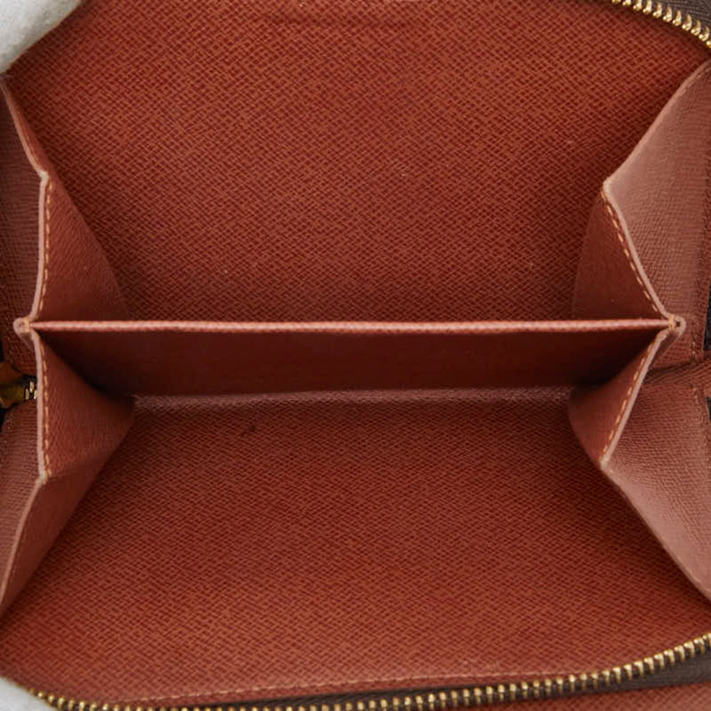 Louis Vuitton Brown Pvc Leather Wallet