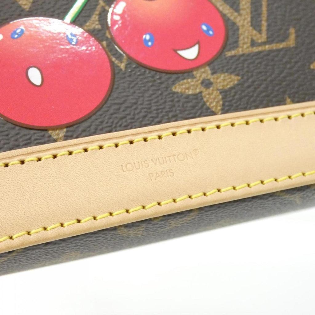 Louis Vuitton Brown Coated Canvas Handbag