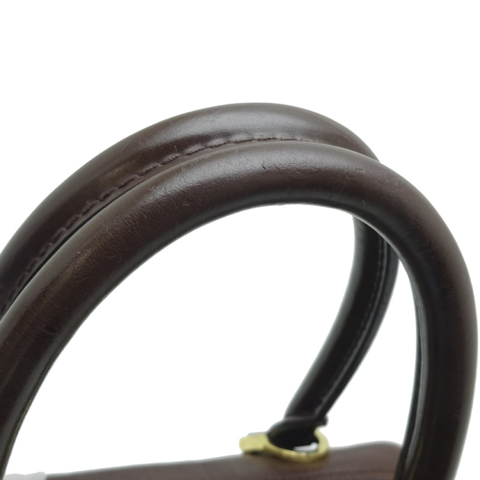 Louis Vuitton Brown Ebene Damier Canvas Handbag