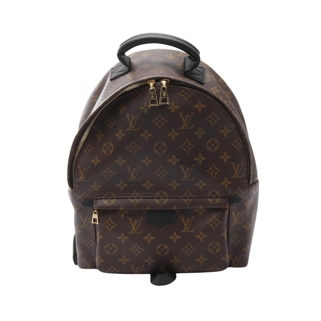Louis Vuitton Brown Coated Canvas Leather Backpack