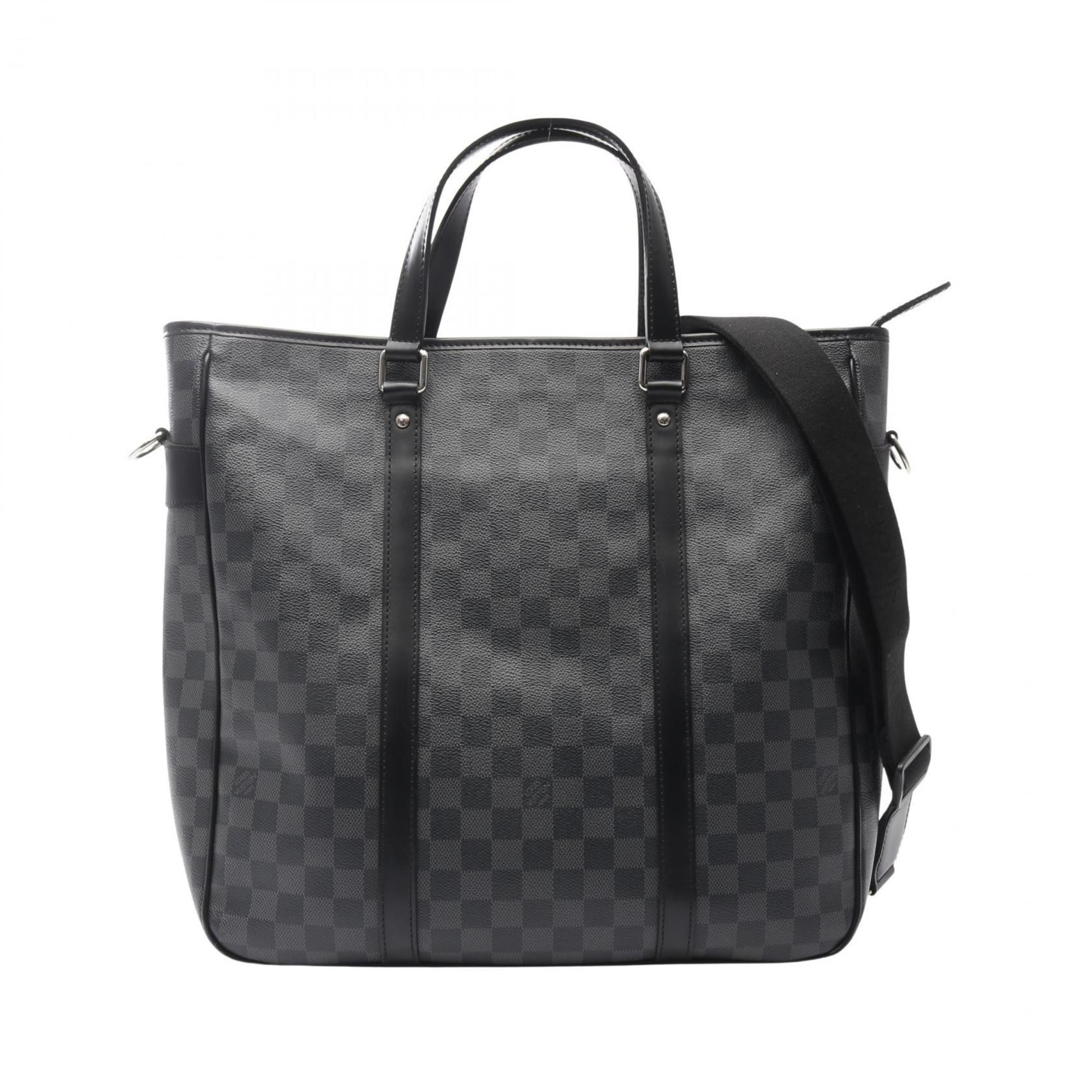 Louis Vuitton Damier Graphite Black Coated Canvas Tote Bag