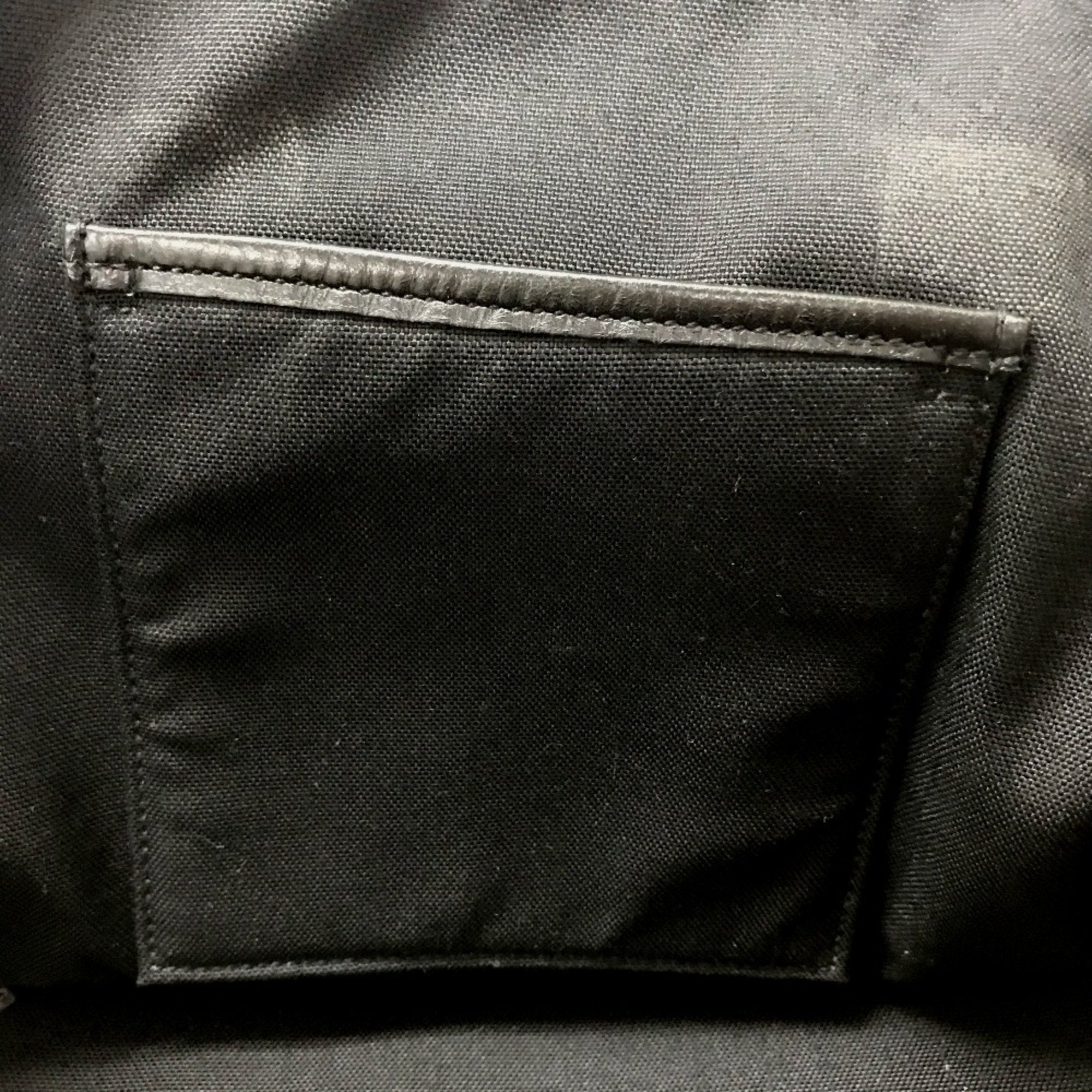 Saint Laurent Black Cloth Backpack (Pre-Owned)