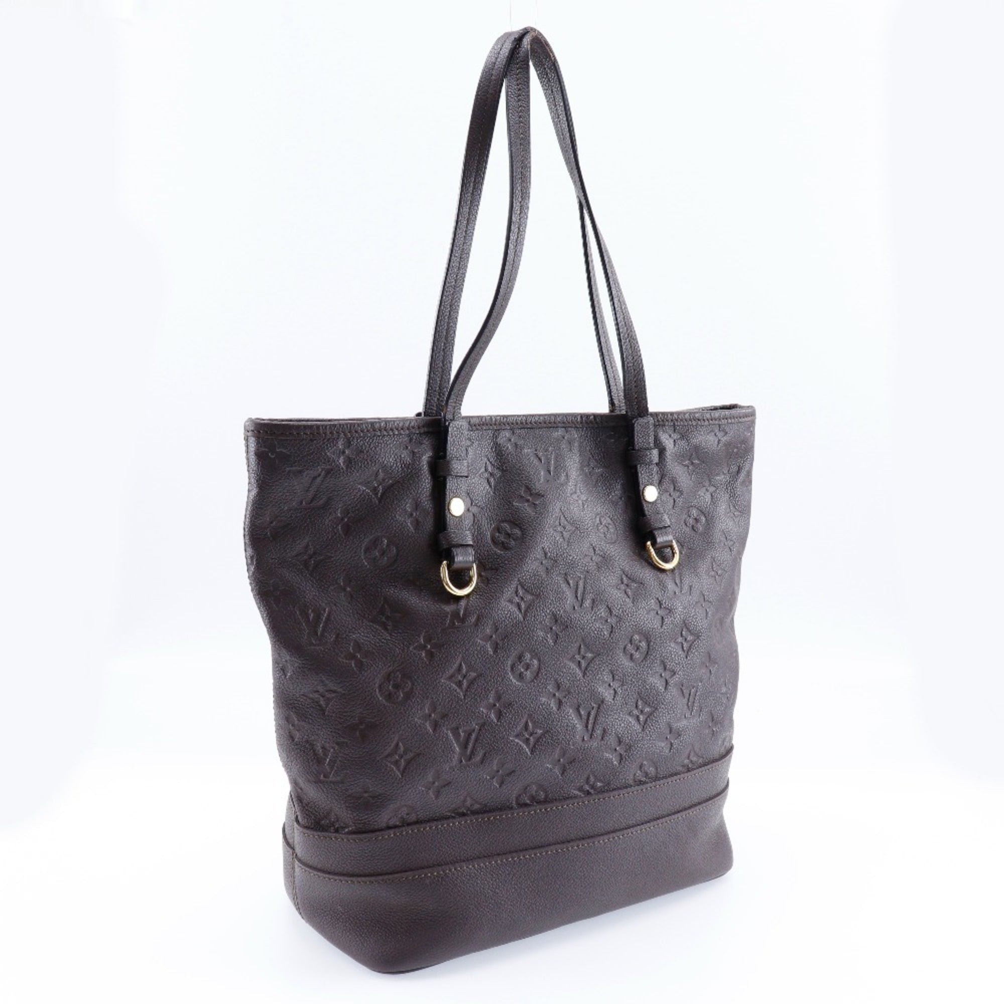 Louis Vuitton Brown Galle Monogram Empreinte Tote Bag