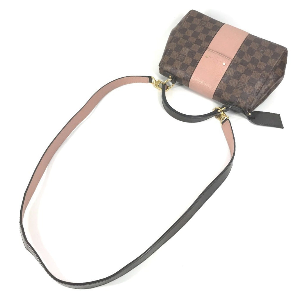 Louis Vuitton Damier Brown Pink Damier Canvas Handbag Shoulder Bag