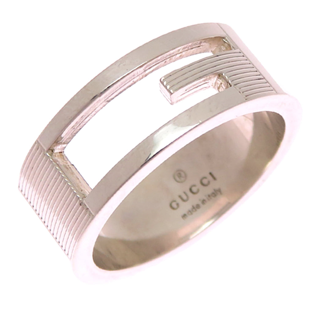 Gucci Silver 925 Band Ring (Pre-Owned)
