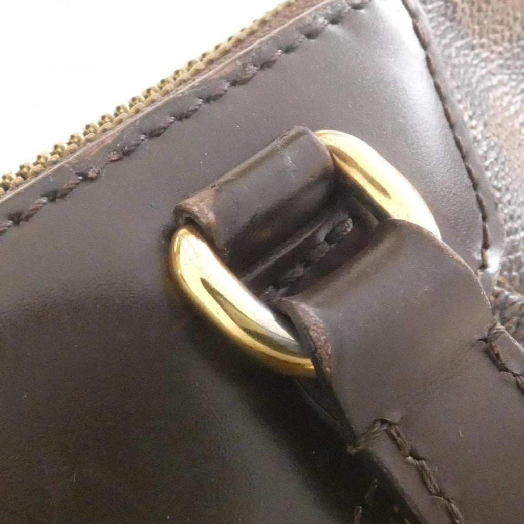 Louis Vuitton Brown Coated Canvas Handbag