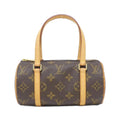 Louis Vuitton Marron Coated Canvas Handbag