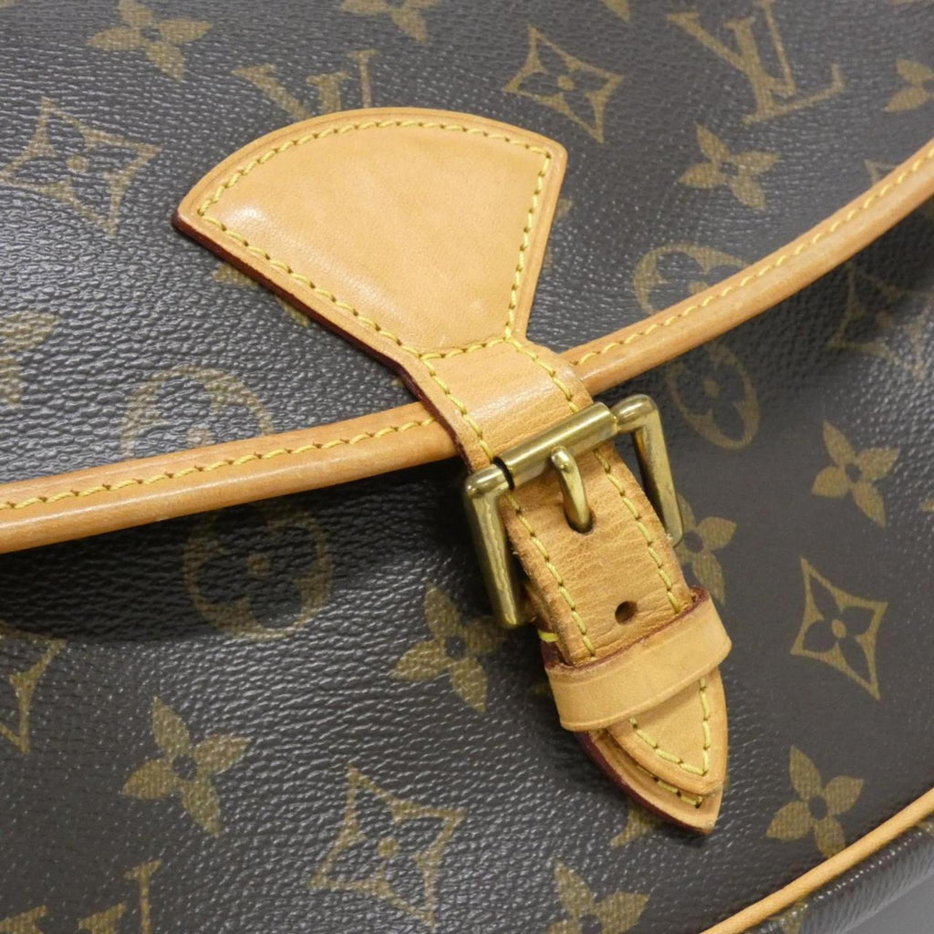 Louis Vuitton Marron Coated Canvas Shoulder Bag