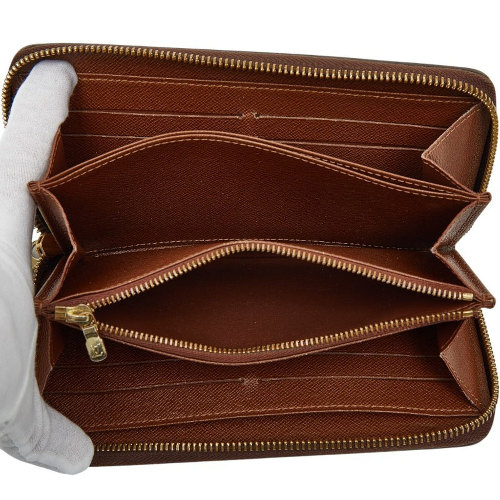 Louis Vuitton Monogram Brown Pvc Long Wallet