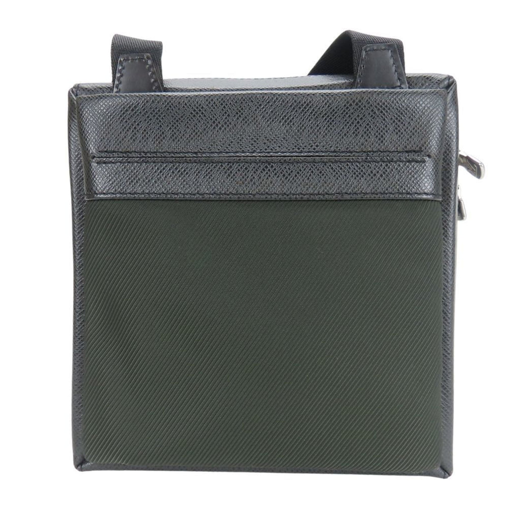 Louis Vuitton Ardoise Moss Green Taiga Leather Shoulder Bag