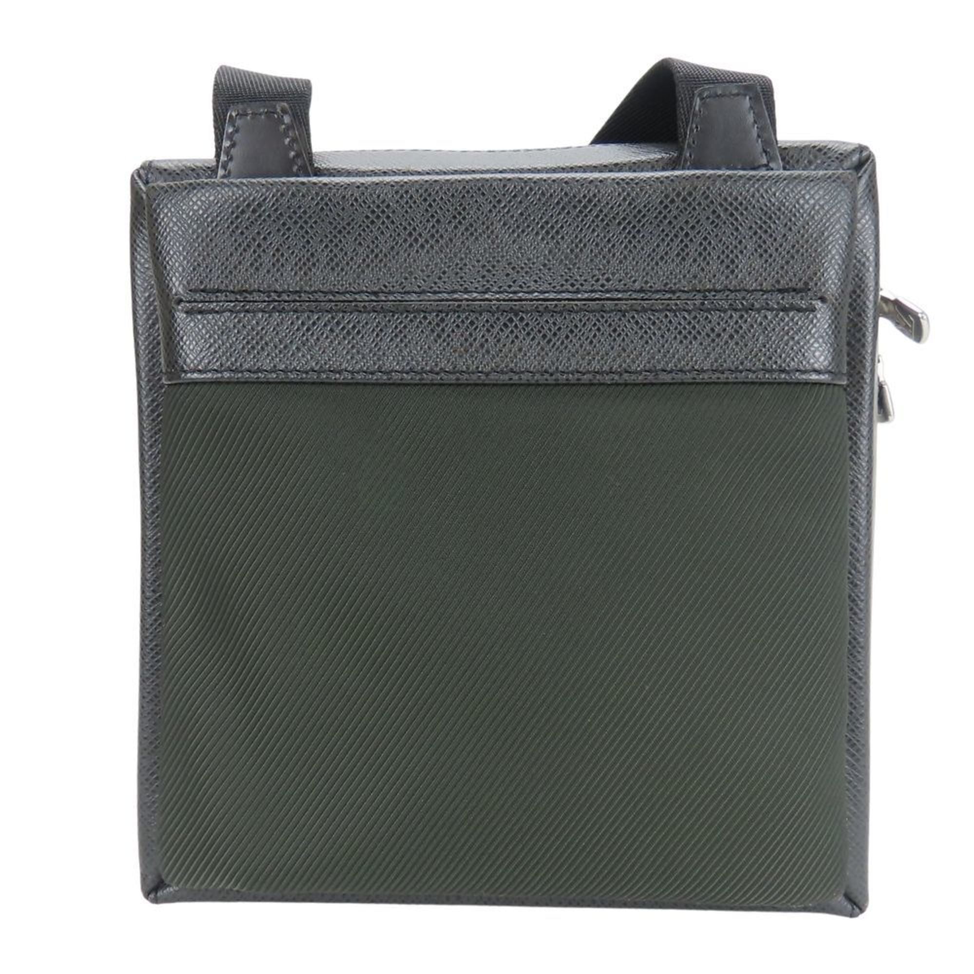 Louis Vuitton Ardoise Moss Green Taiga Leather Shoulder Bag