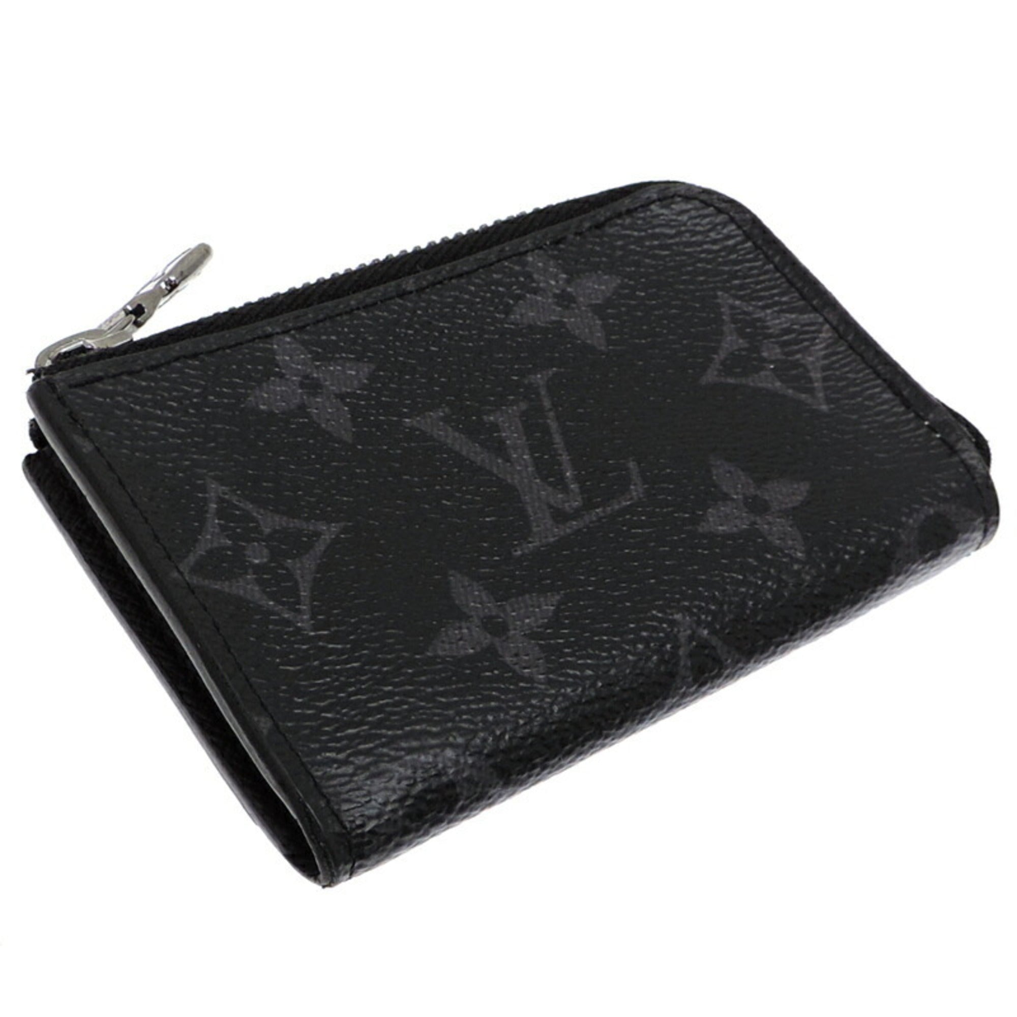 Louis Vuitton Black Monogram Eclipse Coin Purse/Coin Case