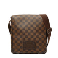 Louis Vuitton Brown Pvc Leather Shoulder Bag