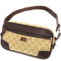 Gucci Beige Gg Canvas Sling Bag (Pre-Owned)
