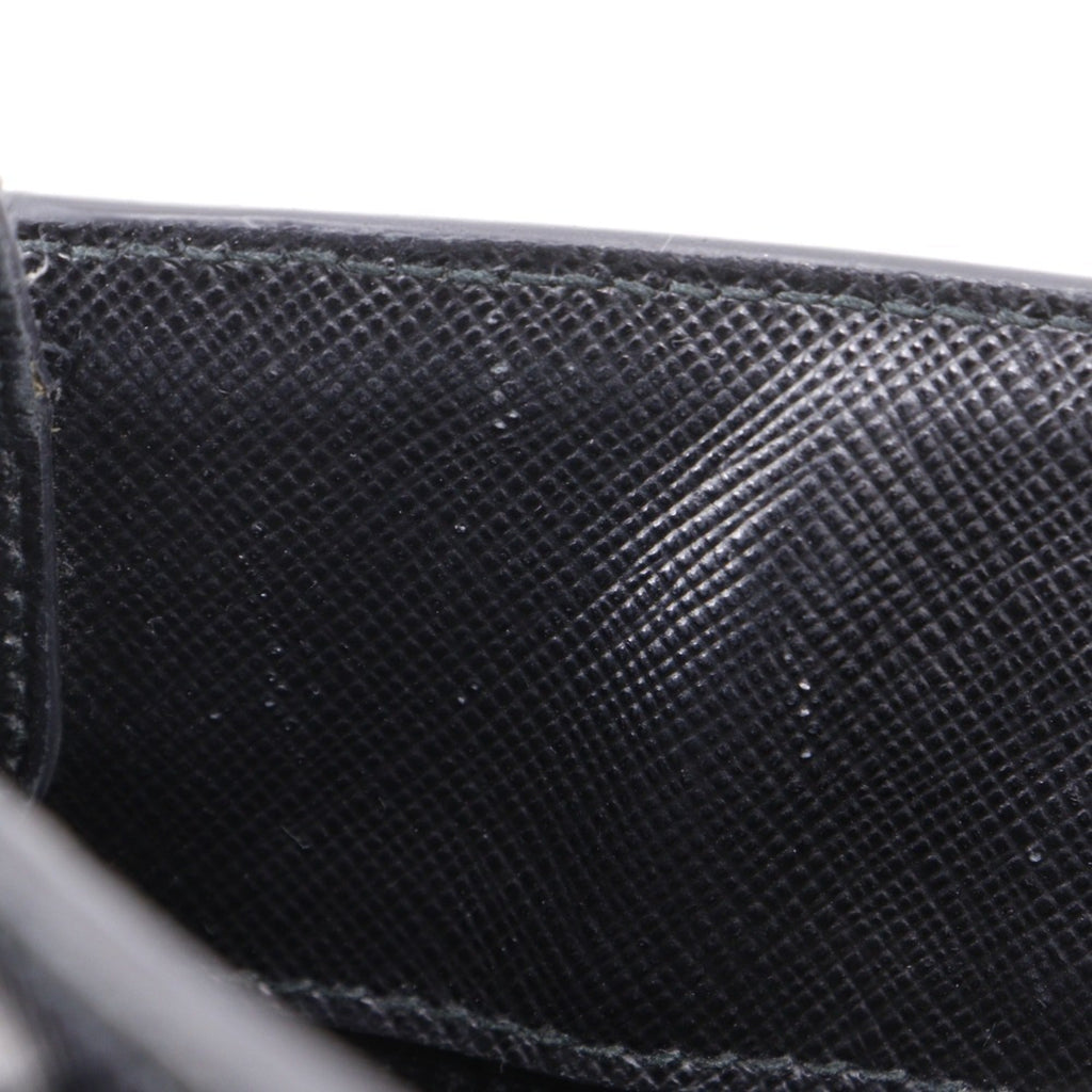 Prada Black Leather Shoulder Bag