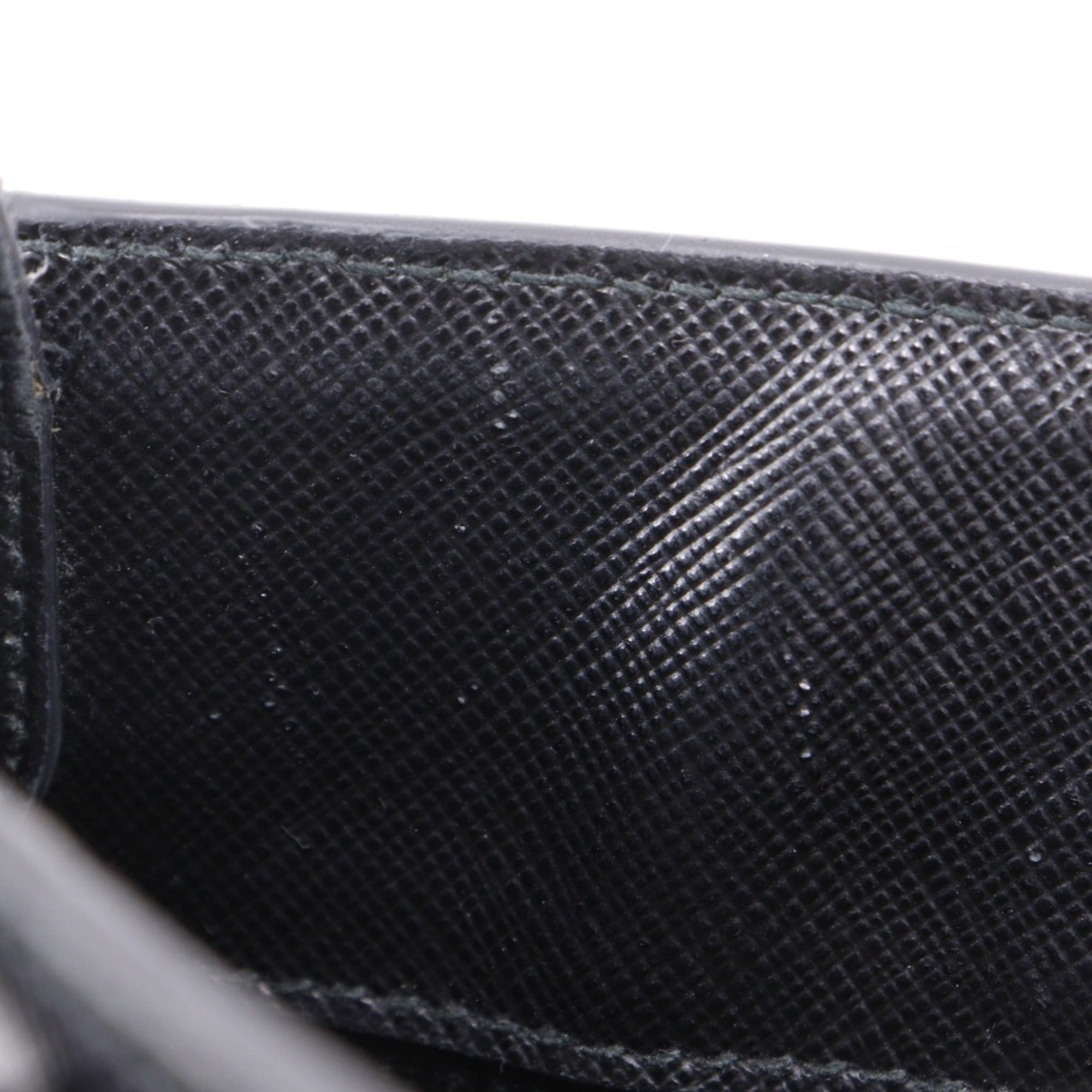 Prada Black Leather Shoulder Bag
