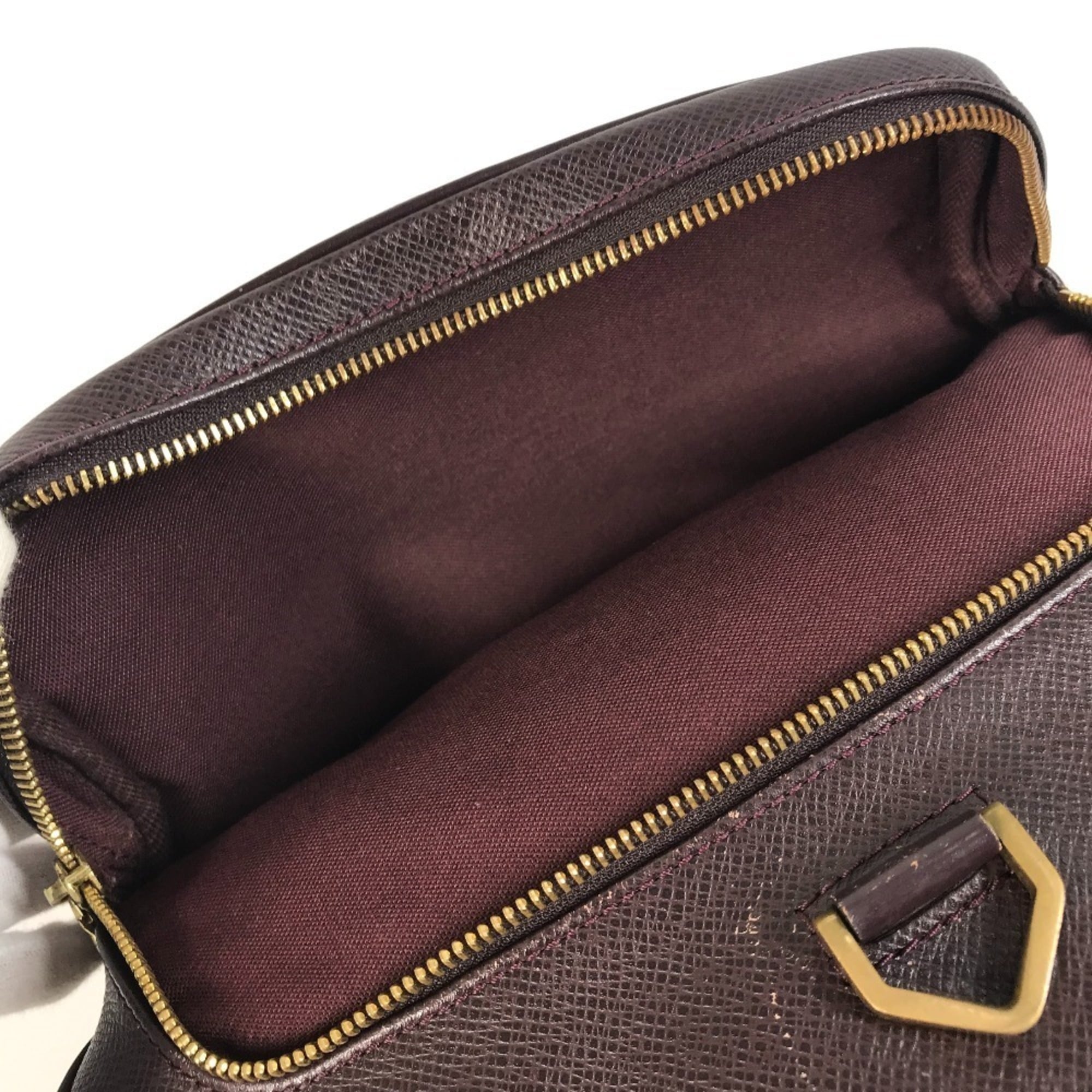 Louis Vuitton Acajou Taiga Leather Backpack