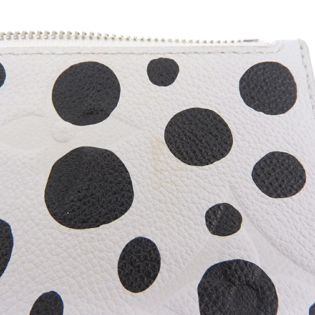 Louis Vuitton Black White Leather Tote Bag