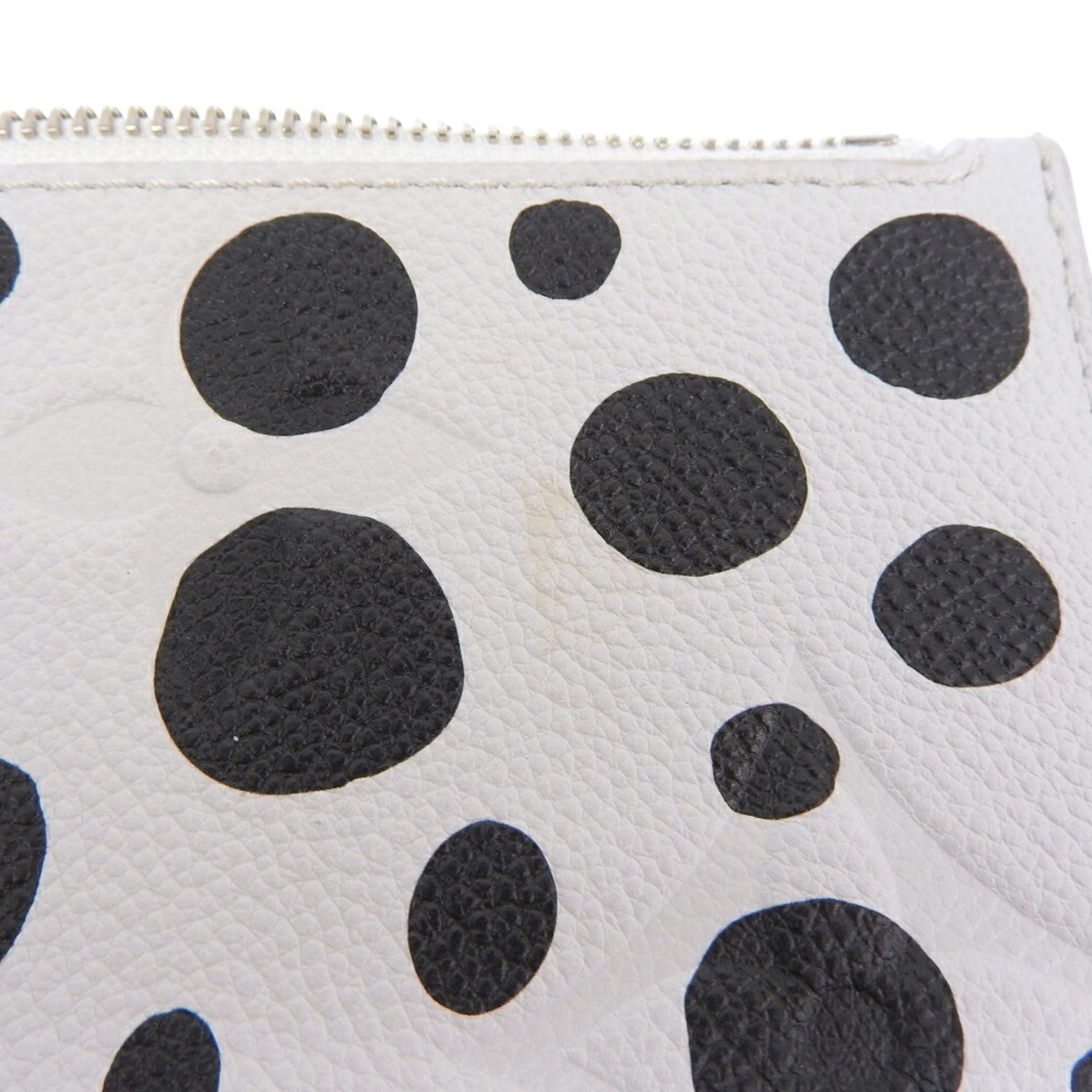 Louis Vuitton Black White Leather Tote Bag