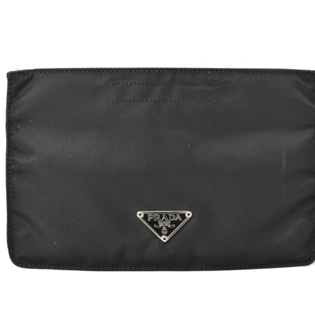 Prada Black Nylon Pouch