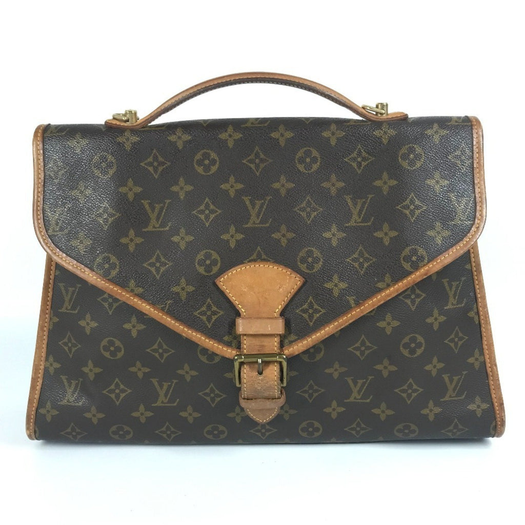 Louis Vuitton Brown Monogram Canvas Handbag Shoulder Bag