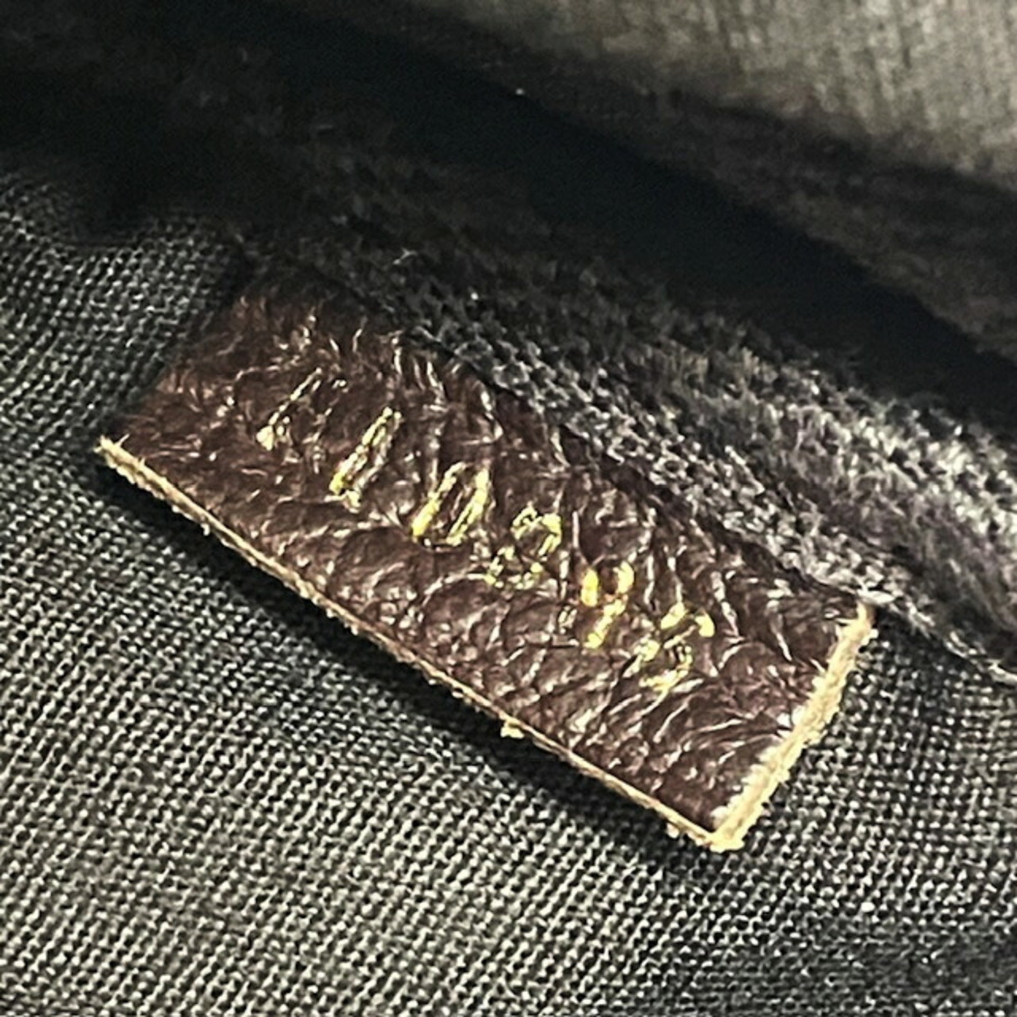 Louis Vuitton Brown Ebene Monogram Mini Lin Pouch