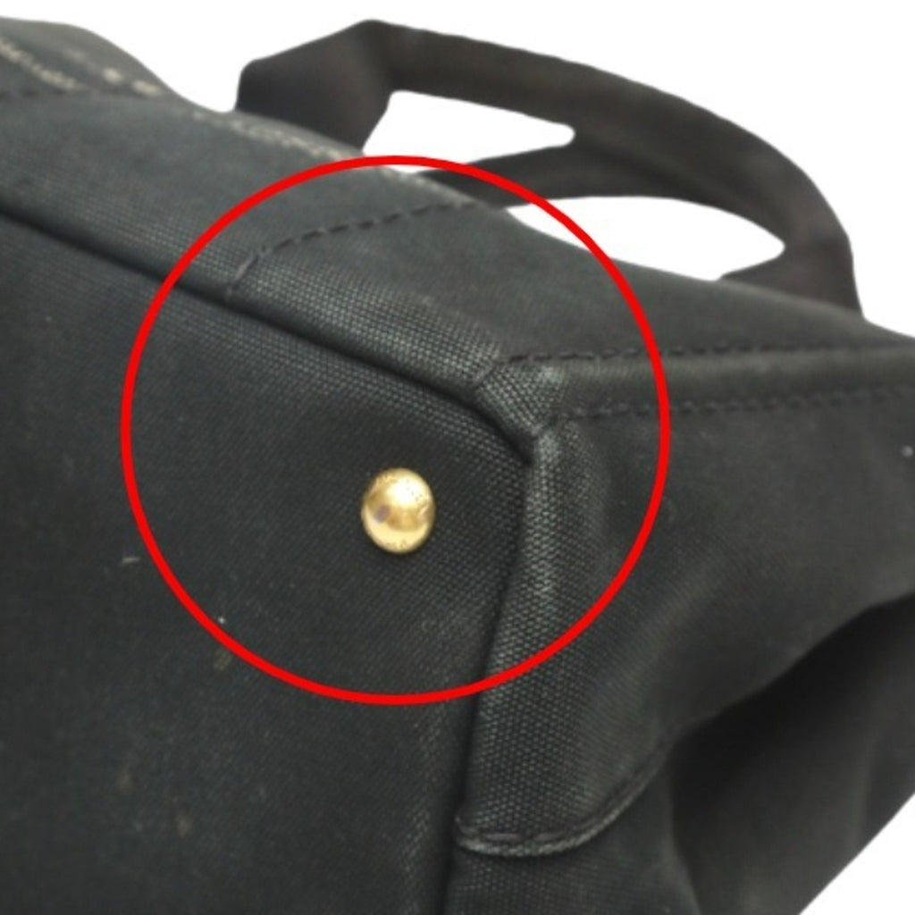 Prada Black Denim Tote Bag