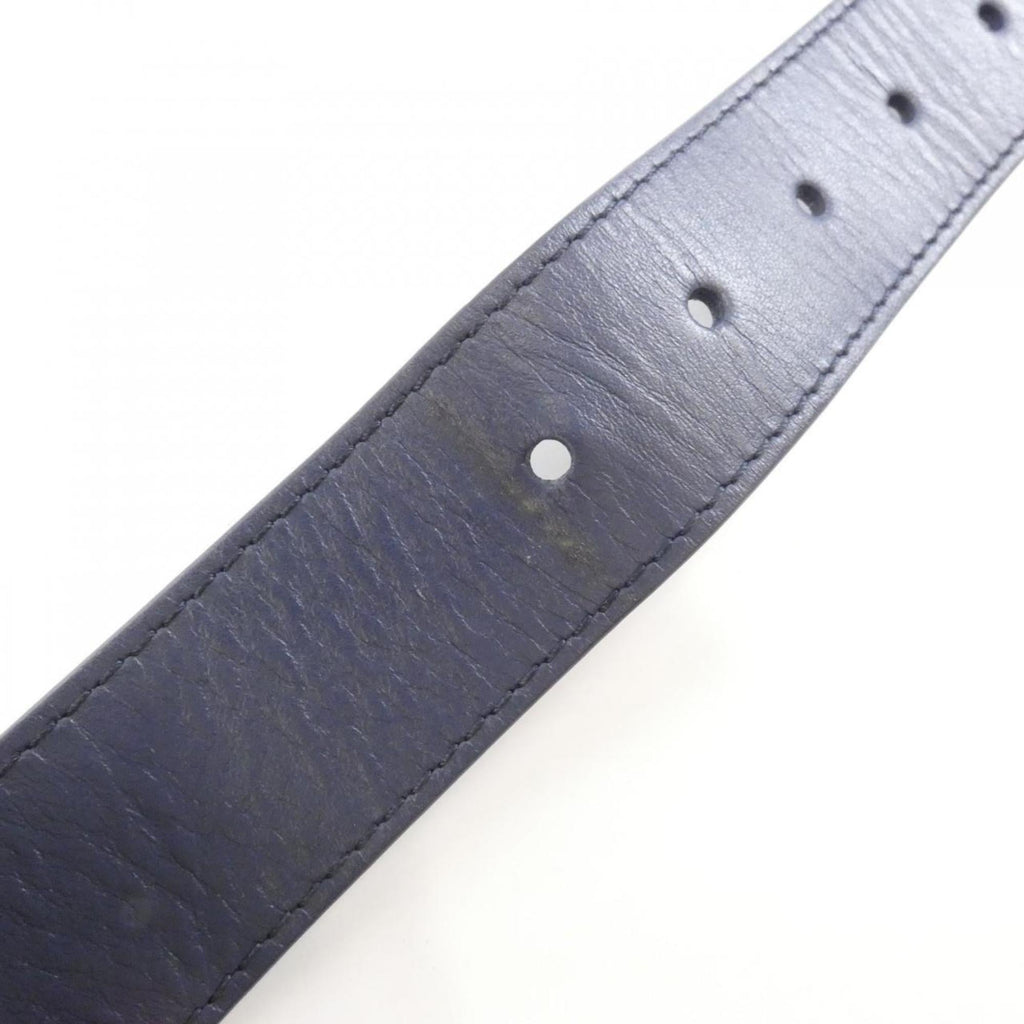 Louis Vuitton Monogram Blue Coated Canvas Boston Bag