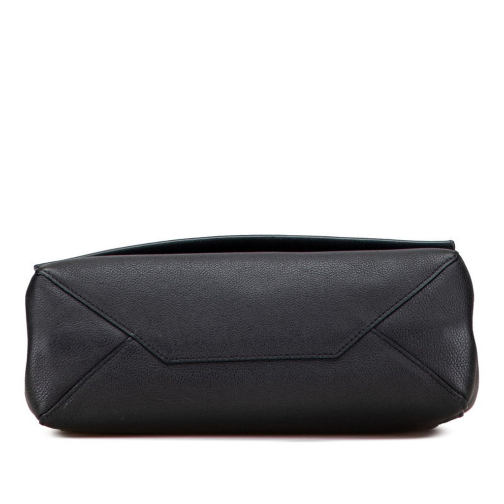 Louis Vuitton Lockme Ii Black Noir Leather Handbag Shoulder Bag