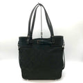 Gucci Gg Canvas Black Gg Canvas Handbag Tote Bag (Pre-Owned)
